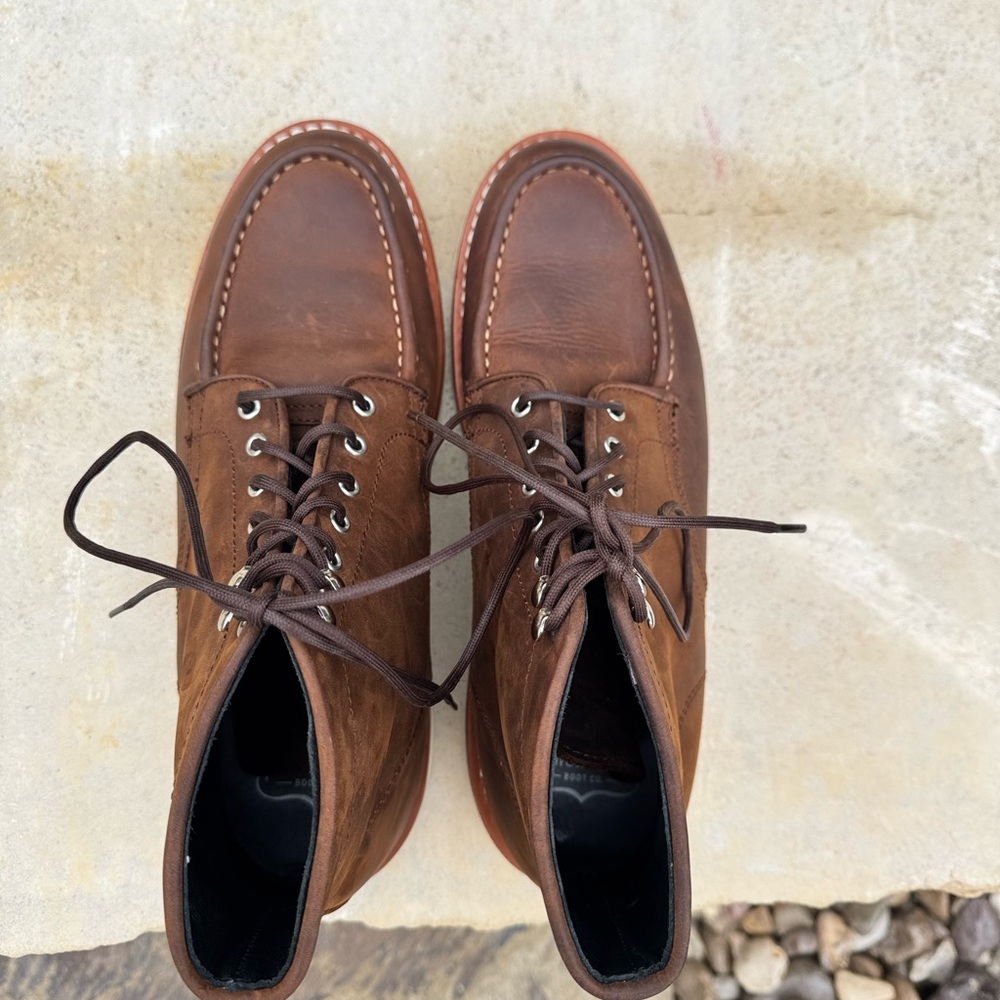 Thursday Boot Company Diplomat Moc-toe Leather Boots - Picture 4 of 8